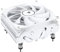 Thermalright AXP90-X47 White Low Profile ITX CPU Air Cooler, 47mm Height, TL-9015W Slim PWM Fan, AGHP Technology, for AMD AM4 AM5/Intel 1150/1151/1200,PC Cooler(White)