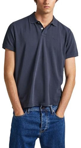 Pepe Jeans New Oliver Gd Polo para Hombre, Azul (Dulwich Blue), M