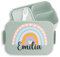 Kinder Bento Box Midi für Mepal Bentobox - Lunchbox Regenbogen Brotbox Rainbow I Jungen Geschenk Mädchen Schule - 900 ml - Sage Grün - schulkinder geschenke kindergarten brotdose name