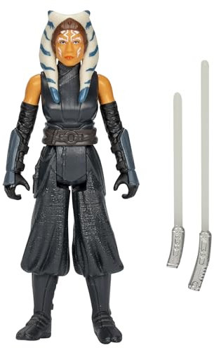 Star WARS Epic Hero Series Ahsoka Tano Actionfigur 10,2 cm & 2 Zubehörteile, Spielzeug für 4-jährige Jungen und Mädchen
