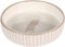 GAMELLE pour LA Nourriture Cochon d'Inde Mylo CERAMIQUE Beige-Blanc Rond 200ML 12x3,5CM