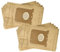vhbw 10x sacchetto compatibile con Electrolux Oxygen+ Z7320...7399 aspirapolvere - carta, 25,8cm x 16,2cm color sabbia