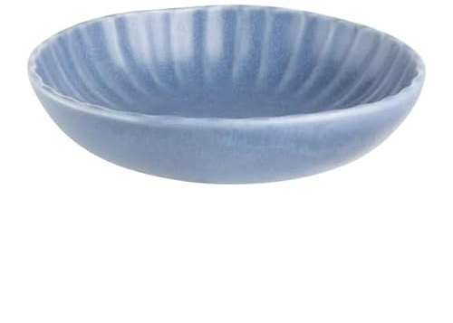 nisbets limited Olympia Corallite Blue Coupe Bowl - 160x40mm (Box 6) | Saves space with a stackable design, while commercial-grade durability stands up to heavy daily kitchen use.