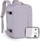 Xkdoai for Ryanair Cabin Bags 40x20x25, Travel Backpack with TSA Approved Clear Bag, Travel Bag Underseat Carry-ons Hand Luggage Bag for Travelling Casual Daypack for Ryan Air Plane