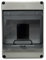 armoire murale 4/5 modules avec porte ip65 118 x 158 x 94 mm