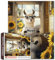 Tucocoo Lustiges Lama Badezimmer Puzzle für Erwachsene, 1000 Teile Puzzles mit Brille Tragen Lama Lesen Zeitung auf Toilette Puzzle, schrulliger Tierhumor, herausfordernde Puzzles Geschenk