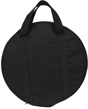 COMNESTBI 1Stück Gong Schutzbeutel aus Strapazierfähigem Oxford Tragetasche für Becken und Trommeln Einstellbarer Trageriemen Robust und Langlebig zum Schutz und Transport