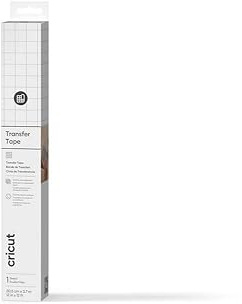 Cricut Standard Transfer Tape for Vinyl | 3.6 m (12 ft) | Medium Tack Clear Transfer Paper | Perfect for Permanent Vinyl, Decals, Glass, Signs & DIY Projects | Easy, Bubble-Free Application