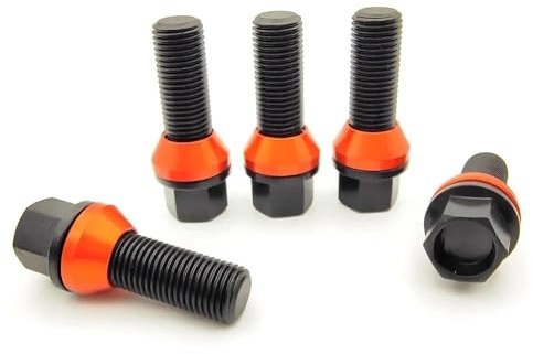 Écrous et Goujons pour BMW M14x1,5 M14x1,25, Jeu de 10 boulons de Roue (Longueur 40 mm)