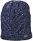 CMP Damen Mütze Strickmütze 5504717, Black/Blue, One Size, 5504717