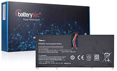Batterytec Batterie pour HP HD04XL Envy Spectre XT 13 13-2120tu XT 13-2000eg XT Pro XT Pro 13-b000, 685866-1B1 685866-171.