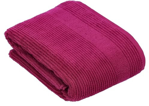 Vossen Tomorrow Badetuch 100 x 150 cm Cranberry