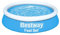 Bestway Fast Set 6 Foot x 20 Inch Round Inflatable Above Ground Outdoor Swimming Pool with 248 Water Capacity and Repair Patch, Blue (Pool Only)