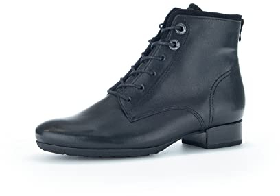 Gabor Women Ankle Boots, Ladies Lace-up Ankle Boot,Winter Boot,Half-Boots,lace-up Bootie,Black (Schwarz),39 EU / 6 UK