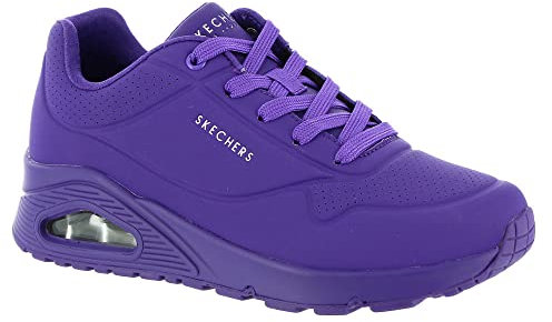 Skechers Uno- Night Shades, Sneaker Donna, Purple, 39.5 EU Larga