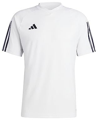 adidas Herren Tiro 23 Competition Jersey (Short Sleeve), Weiß/Schwarz, XXL