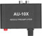 Sxhlseller Headphone Amplifier, Portable 20DB Stereo Sound Signal Phono Preamplifier with 3.5MM Output, Compact Sound Preamplifier for Phones, TVs, MP3 Players
