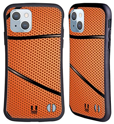 Head Case Designs Basketball Ball Kollektion Hybride Handyhülle Hülle Huelle kompatibel mit Apple iPhone 14