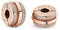 Annmors 925 Sterling Silber Bead Charms für Europäische Armbänder und Halskette Sparkling Row Clip Perlen mit 5A Zirkonia, Weihnachten, Valentinstag, Muttertag für Frauen und Mädchen packs of 2