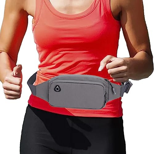Hüfttasche – Sport Bauchtasche zum Laufen – Gürteltasche Hüfttasche Hüfttasche wasserdichte Bauchtasche mit verstellbarem Gurt Hüfttasche Bauchtasche für Wandern Reisen Laufen Lear-au