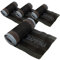 DAPRONA 4x Bande de Faîtage Alu Super Vent 5m x 230mm Anthracite RAL 7021, Colle Butyle