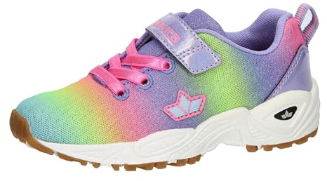 Lico Mädchen Florina Vs Hallenturnschuhe, Lila Rosa Türkis, 38 EU