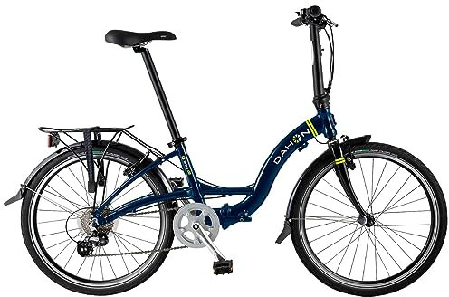 Dahon Unisex Fahrrad Briza D8 Faltrad, 8 Gang, 24, blau, 11204