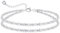CASSIECA Armband Damen 925 Sterling Silber Armbänder Silver Armband Set Verstellbare Stapelbare Kettenarmband für Damen Mädchen