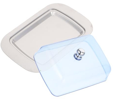 SECFOU Butterdose Mit Deckel Butterbehälter Für Küche Und Kühlschrank Wiederverwendbare Butteraufbewahrungsbox Für Frischen Butter Und Käse