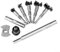 YUANGANG Reaming Drill Bit Set With Threaded Extension Rods Limiter Conversion Bit For Wood Fiberboard Compatible With Hand Drills Electric Wrenches