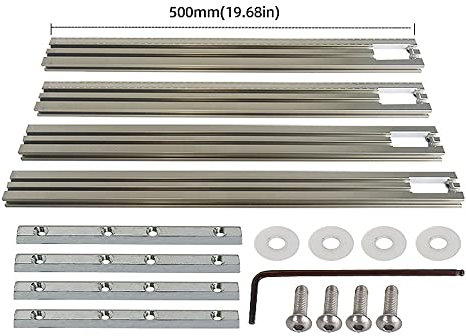 Track Saw, Universal Track Saw Guide Track Saw Guide Guide Rail Joining Set Circular Saw Guide for DIY Woodworking Tools (Type D)