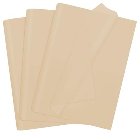 100 Blatt Kraft-Seidenpapier, 35 x 50 cm, Geschenkpapier zum Verpacken von Geschenken, für Weihnachtsdekoration, Blumen, Kunsthandwerk, DIY, Geburtstag, Hochzeitsgeschenk, Dekoration