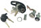 Kit 3 Pz Blocchetto Chiavi Avviamento Accensione Sella Bauletto per Scooter Compatibile con Aprilia Scarabeo Anni 2006-2012