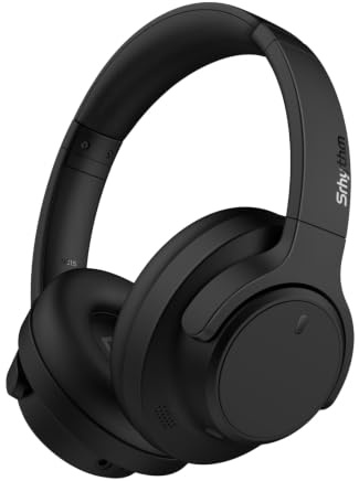 Srhythm NiceComfort 15 (2a generazione) Cuffie wireless ibride con cancellazione del rumore, Bluetooth 6.0, bassa latenza, audio spaziale, ENC, 120 Ore