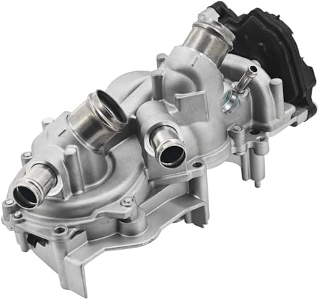 05E121111AB Kühlmittelpump Kompatibel mit VW GOLF 7 8 1.0 1.5 TSI/TFSI | für AUDI A1 A3 Q2 für SEAT LEON für SKODA 1.0 1.5 TSI/TFSI 05E121006E 05E121006F