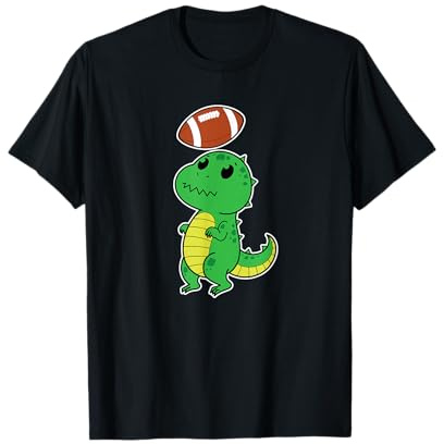 Dinosaurier spielt American Football T-Shirt