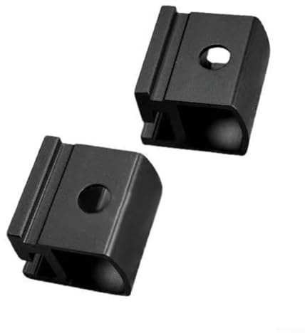 2 Stück Schiebeschnallen für IGT Campingtische, Aluminium-Legierungs-Anschlüsse für faltbare Tische zum sicheren Verriegeln und Stabilisieren von Outdoor-Tischplatten (schwarz)
