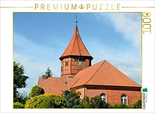 CALVENDO Puzzle St.Nicolai-Kirche | 1000 Teile Lege-Größe 64 x 48 cm Foto-Puzzle für glückliche Stunden