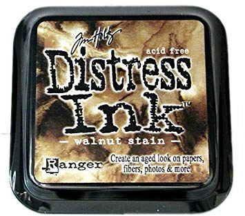 Tim Holtz -Ranger Distress Ink Pad-Walnut Stain