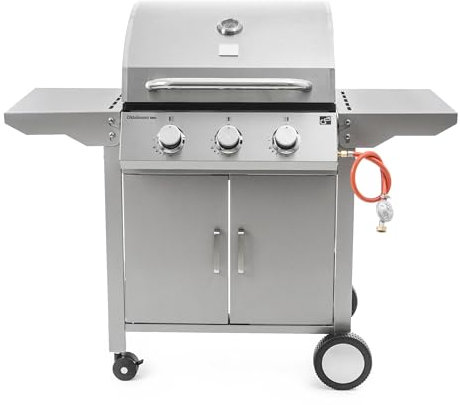 Gasgrill G21 Oklahoma BBQ Premium Line 3 Brenner + inklusive Reduzierungsventil