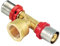 Pressfitting T-Stück F Compact 26 x3,0-3/4 - 26x3,0 für Mehrschichtrohr Pressfitting