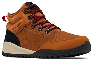Columbia Fairbanks Mid Schneeschuh für Herren, Karamell/Bergrot, 44 EU