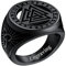 FaithHeart personalisierter siegelring für herren damen Vintag Valknut Fingerring Retro Skandinavischer Fingerring mit Rune für Paar Pärchen