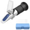 Proster Hand Held Refractometer Handrefraktometer, Aluminium, Schwarz – 0–80% Brix