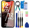 SIMDOG for iPhone 12/12 Pro Screen Replacement Kit 6.1 inch for iPhone 12/12 Pro Screen Full HD LCD Display 3D Touch Screen Digitizer Full Assembly + Repair Tools + Screen Protector