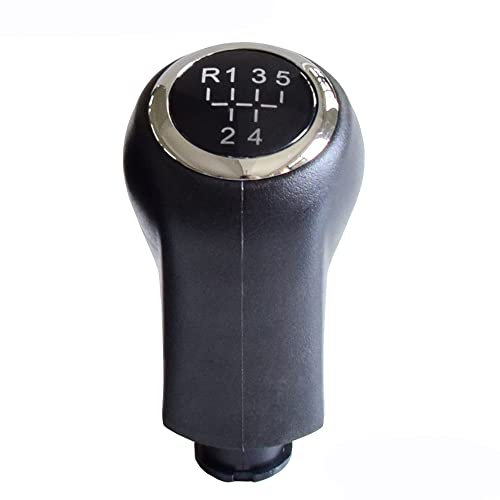 Auto-Styling Schalthebel Schaltknauf mit Ledermanschette für Opel für Astra III H 1.6 2004 2005 2006 2007 2008 2009 2010 (5 Gang Schaltknauf)