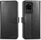 Lensun Cover per Samsung Galaxy S20 Ultra, Custodia in Vera Pelle [Supporto Stand] Libro con Portafoglio Chiusura Magnetico Flip Custodie Cuoio per Telefono Galaxy S20 Ultra 5G – Nero