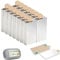 UTOMAG 30 Piezas Imanes Autoadhesivos Fuertes 20x10x1mm, Imán Rectangulares Adhesivos Potentes de Neodimio, Ideales para Refrigeradores, Fotos, Manualidades, Pizarras Magnéticas, Cocina y Oficinas