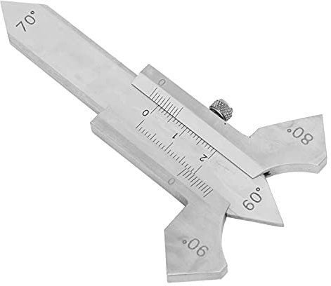 Calibre de Soldadura Cónica de Acero Inoxidable, Calibre de Soldadura Manual Profesional para Soldadores Profesionales para la Mayoría de las Personas