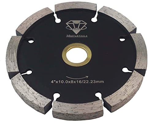 4 Inch Tuck Point Diamond Blades for Mortar Joint Removal, Grout Repair and Masonry Surface Prep